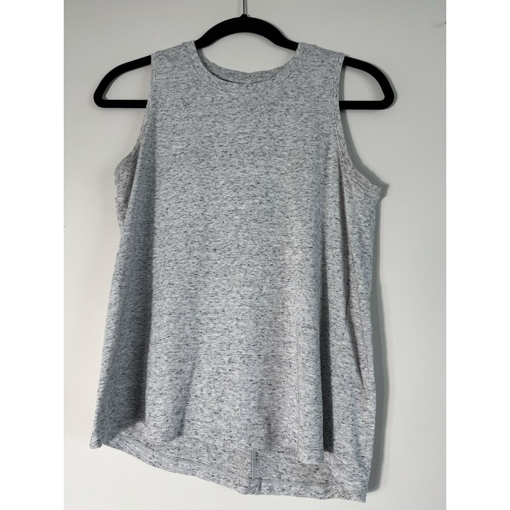 CALIA Gray Sleeveless Crew Neck Lightweight Women Tank Top S Sports Outdoor